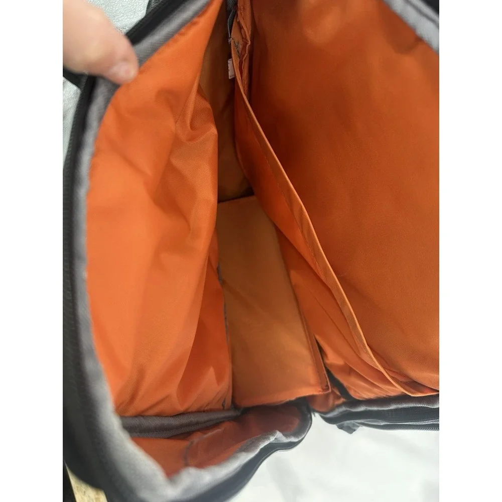 eBags TLS Professional Laptop Backpack Black Orange Travel Bag EB2146-16
